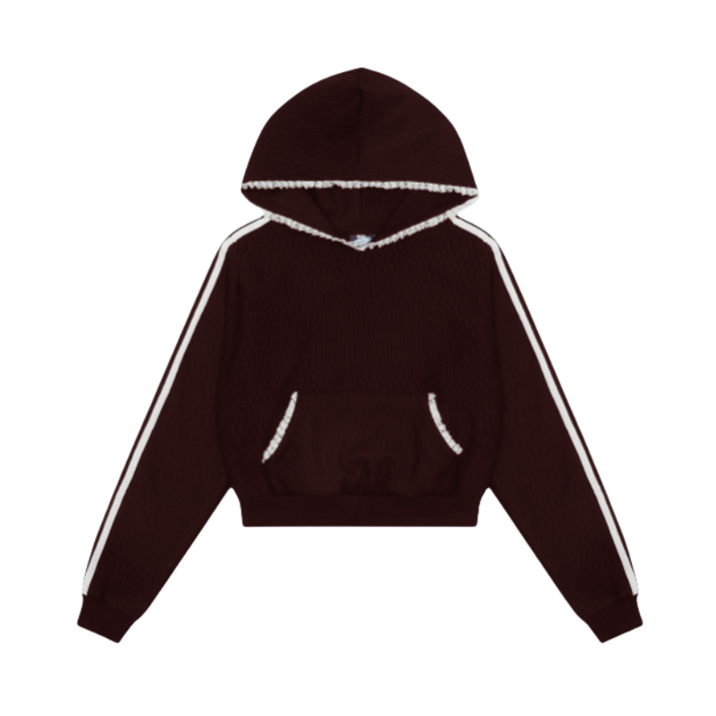 Cropped Casual Hoodie