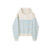 Casual Striped Hoodie