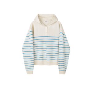 Casual Striped Hoodie